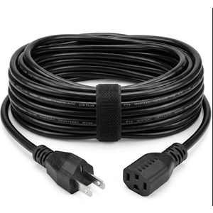 Outdoor Extension Cord 20 FT, Heavy Duty Extension, Great for Garden and Home, 1.31mm², 20ft