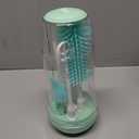 Festiva Electric Bottle Brush Cleaner - Baby Bottle Brush Set with Bottle Brush, Mixing Head, Nipple & Straw Brush, Baby Travel Essential, (Green)