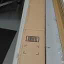 Cordless Zebra Blinds for Windows (34" W x 64" H,White) Dual Layer Fabric Roller Shades, Custom, Sheer Shades Ideal for Home,Sliding Glass Door and Office