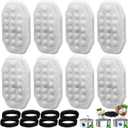 Fenkabs 16 Pack Replacement Filters & 16 Pre-Filter Sponges for Neareal 108oz/3.2L Stainless Steel Cat Water Fountain