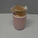 Kitchen Soap Dispenser Soap Dispenser Ceramic Foaming Bottle Push Foam Hand Soap Dispenser Bottle Shower Gel Shampoo Container Bathroom Soap Dispenser