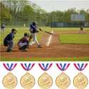 Abaokai 12 Pieces Baseball Medals for Award,Softball Medals for Kids Sports Baseball Games, Party Favors, 2 Inches
