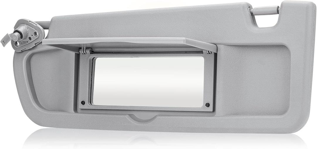 Youxmoto Left Driver Side Car Sun Visor for Honda Civic 2006 2007 2008 2009 2010 2011 EX LX Sedan SI Coupe, Grey Visor Replaces # 83280-SNA-A01ZA
