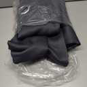 ChrisDowa 100% Blackout Curtains for Bedroom with Black Liner, 2 Thick Layers Total Blackout Thermal Insulated Grommet Window Curtains 72 Inch Length 2 Panels Set (Dark Grey, 52 x 72 Inch)