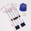 Newborn Photography Props/Ball cosplay knitted baby photography costume for Girls and Boys (0-3Months)