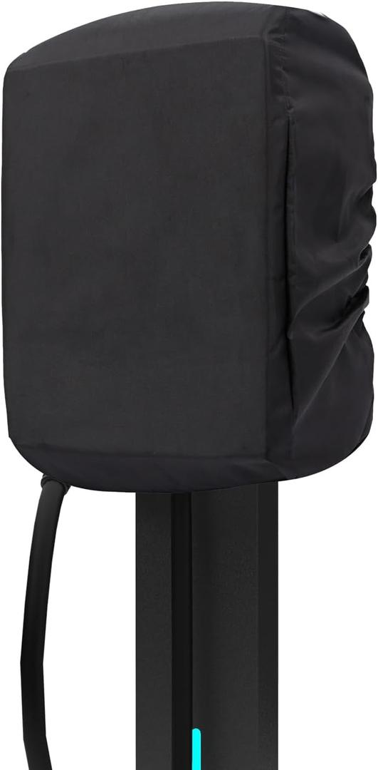 Ev Charger Cover,Universal Wall Charger Connector Cover with Buckle Straps,Waterproof,Windproof,UV-Resistant All Weather Protection for Outdoor Charging Stations