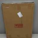 AAZZKANG Black Framed Wall Mirror Large Barn Door Style Wood Mirrors Rectangle Decorative for Bathroom Bedroom Living Room Entryway Home Decor 20"x16"