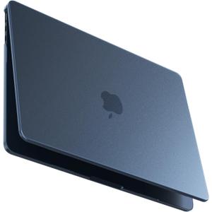 BlueSwan for MacBook Air 13 inch Case, M5 M4 M3 M2 2026-2022 A3449 A3240 A3113 A2681, 100% Match Official Color, Scratch Resistant, Easy to Snap on, Air 13.6 Hard Shell Protective Laptop Cover (Midnight Clear)