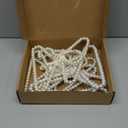 Pearl Hangers for Pet Clothes, Mini Clothing Hangers with Exquisite Design, Organize Your Wardrobe, Reliable Material, Wide Usage for Infant Baby Girls Boys Toddlers Dogs Cats (10PCS-White)