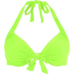 Ocean Blues Women's Push Up Bikini Top Halter Swimsuit Top (Medium, Black)