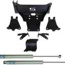 RealTruck SUPERLIFT SUSPENSION Dual Steering Stabilizer Kit for Ford F-250/F-350 | Bilstein 5100 Series Cylinders | 92742 | Fits 2005-2022 Ford F-250 / F-350 Superduty with No Lift to Any Lift Height