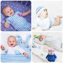 Seematn 8 Pcs Cartoon Cotton Baby Infant Umbilical Cord Belly Bands Belly Protector Baby Belly Button Band Bellies Umbilical Hernia Belt Soft Newborn Navel Belt for 0-12 Months, 4 Styles