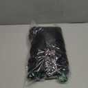 FQA Long Black Evening Gowns for Women Formal Dresses for Women Evening Party Elegant V Neck Sleeveless Split Wrap, Medium