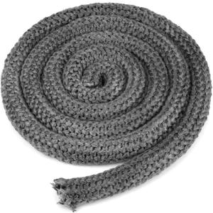 Stanbroil Wood Stove Gasket, 1" x 84" Graphite Impregnated Fiberglass Rope Seal, Gasket Rope Replacement Kits for Wood Stoves Door