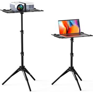 FUDONI Projector Stand Tripod from 14.5'' to 39.4'', Laptop Tripod Stand Height Adjustable for Home Cinema, Office FUDONI Projector Stand Tripod from 14.5'' to 39.4'', Laptop Tripod Stand Height Adjustable for Home Cinema, Office