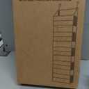 ULG 1-Pack Over Door Organizer with 5 Large Pockets 10 Mesh Side Pockets, 44 lbs Weight Capacity Hanging Storage Organizer with Clear Window for Bedroom Bathroom Kitchen, RV, Camper, Beige