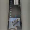 VGR Dual Voltage(100~250V) Travel Curling Iron with European Plug Adapter for International Travel, Europe Travel Essentials for Women, European Travel Must Haves