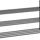 SONGMICS Shoe Rack, 3-Tier Shoe Storage Organizer, Metal Shoe Shelf, 12 to 15 Pairs Shoes, Stackable Shoe Tower for Living Room, Entryway, Hallway, Closet, Black ULSA13BK