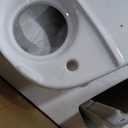 Two-Piece Toilet, DeerValley ADA American Standard Toilet 12" Rough in 11.28 GPF Power Flush Two-Piece Elongated Toilets for Bathrooms Comfort Height High White (Toilet Seat Included)