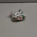 Novelty Lights 11 Feet 50 Bulb Incandescent Mini Light String, Amber with 2.5-Inch Spacing on White Wire, UL Listed Commercial Grade Indoor/Outdoor Mini Lights, Connectable End-to-End