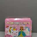 Craftikit 20 Award-Winning Princess & Unicorn Crafts for Kids Ages 3-10 Years, All-Inclusive Toddler Arts and Craft Kits for Kids, Fun Toddler Craft Box for Girls in Preschool
