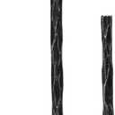 Paper Towel Holder, HandForged Vintage Black Paper Towel Stand Holder, Kitchen Heavy Duty Solid Metal Countertop Roll Paper Organizer