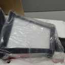 Large Outdoor Post Light Fixtures 21'' Lamp Post Light Fixture Black Finish Waterproof Anti-Rust Aluminum Pillar Outside Lighting for Walkway, Driveway, Patio, Porch