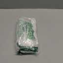 Semi Voile White Sheer Curtains 40 Inches Long 2 Panels Rod Pocket Window Treatment for Living Room Bedroom Dining Room(White 26" W x 40" L)