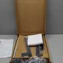 AX WABER Keyboard Tray Under Desk Pull Out with Extra Sturdy Adjustable C Clamp Mount System, 27.3 (32.5 inch Including Clamps) x 11 Inch Slide-Out Platform Computer Drawer for Typing, Black,AX01WB01