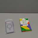 Meifigno Candy Series Case Designed for Google Pixel 10 Pro XL 6.8", [Glitter Card & Wrist Strap] [Compatible with MagSafe] Transparent Back and Electroplated Edges for Pixel 10 Pro XL Case, Purple