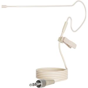 J K Low Profile Light-Weight Headset Headworn Earhook Microphone MIC-J S90 Compatible with Sennheiser Wireless System