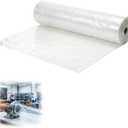 Tonchean Lay Flat Ducting Poly Tubing 200Ft x 25In for 8'' and 16'' Blowers