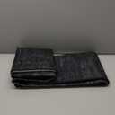 RUGSREAL Office Chair Mat for Hardwood Floor & Tile, 48x60 Modern Abstract Under Desk Rug Pad Easy-Glide Noise-Reduced Chair Mat for Rolling Chairs, Machine Washable Chair Mats for Office, Black