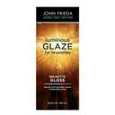 John Frieda Brilliant Brunette Luminous Glaze, Hair Gloss Enhances Rich Color and Boosts Shine for Silky Brunette Hair, Enhances While Mending Damaged Hair Surfaces, 6.5 Oz