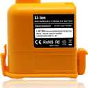 Chgdkjy 3000mAh 25.55V Replacement Battery for LG Cord Zero A9, A9K-CORE, A9MAX, A9T-Ultra, A9S, A9K-PRO, A9N, A9M, A9MULTI, A958, A958SA, A9 Plus A905M A907GMS Cordless Stick Vacuum Cleaner