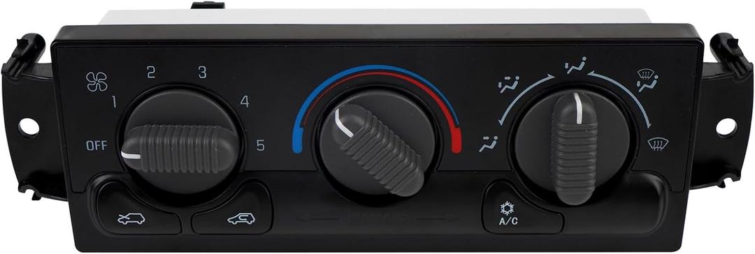 BHB 599-266 Climate Control Module Compatible with 1999-2002 Chevy Avalanche Silverado Suburban & GMC Yukon Sierra &Cadillac: Escalade AC Control Panel Replacement for OE 19244873,15054697,15753264