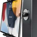 Magnetic Tablet Mount for Metal Surface [Powerful Magnet & Portable] Magnet Tablet Holder for Golf Cart/Gym/Warehouse for iPad Pro Air Mini, Galaxy Tab, 4-12.9" Phones & Tablets