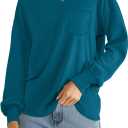 WIHOLL womens Soft (Blue, M)