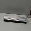 Bostitch Office Premium 3 Hole Punch, 12 Sheet Capacity, Metal, Rubber Base, Easy-Clean Tray, Silver