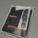 SEYMAC stock Case for iPad 9th/ 8th/ 7th Generation 10.2'', Shockproof with Screen Protector, Pencil Holder [360 Rotating Hand Strap] & Stand, for iPad 10.2 inch 2021-2019 (Black)