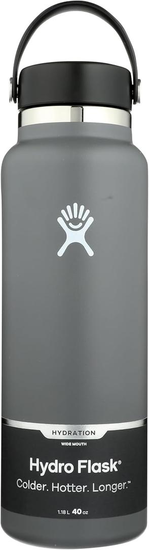 Hydro Flask 40 Oz Wide Flex Cap Stone