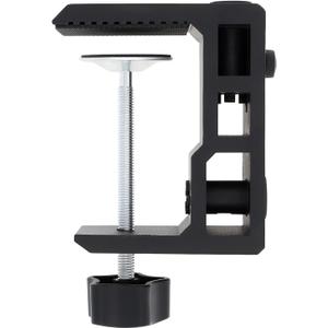 RTNLIT Heavy Duty Desk Clamp for 1/2 Base Microphone Boom Arm, Large Metal Table Mount Mic C Clamp Fits up to 3.3" Desktop Thickness