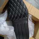 One-Piece Seat for Honda Rebel 300/500, Driver & Passenger Seat with Black Diamond + Vertical for CMX 300 500 (2017-later)