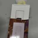 BESTTEN 3 Pack Super Slim Slide Dimmer Light Switch, Quiet Rocker, Max 300W LED, CFL, 600W Incandescent, Single Pole or 3 Way Dimmable Switch with Screwless Wallplate, ETL Listed, White