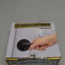 Mega Handles Ronn Passage Lever Door Handle Set for Hallway, Closet and Bathroom, Heavy Duty Door Levers, Fits All Standard Door Sizes, Screws Included - Matte Black (1 Pack)