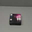 Philips Hue Smart 60W A19 LED Bulb - White and Color Ambiance Color-Changing Light - 2 Pack - 800LM - E26 - Indoor - Control with Hue App - Works with Alexa, Google Assistant and Apple Homekit