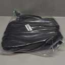 LOVEVOOK Puffer Laptop Backpack for Women, 15.6 Inch Work Backpack purse for Nurse Teacher, College Back to School Bookbag for Teen Girls, Personal Item Travel Bag Computer Daypack for Daily Commute (Black)