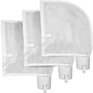 Pool Cleaner Replacement Filter Bag Fits for Polaris 360 and 380 Pool Cleaner All Purpose Bags (3 Pack, 360 v Closure Bag)
