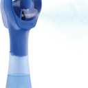 O2COOL Elite Battery Powered Handheld Water Misting Fan (Blue), 1 Pack