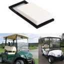 HIFROM 72368G01 Air Filter 26591G01 Oil Filter 72084-G01 Fuel Filter 72021-G01 Fuel Pump Spark Plug Kit Replacement for EZGO TXT, Medalist 4 Cycle 295cc / 350cc Golf Cart 1994-2003 Replacement Parts